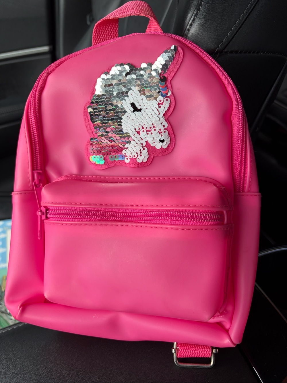 Wonder Nation Hot Pink Girls Small Backpack